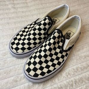Classic Vans Slip-On Checkerboard Shoe